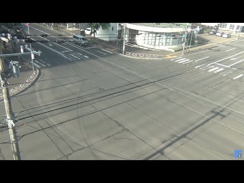 北海道-札幌市元町駅路口街景