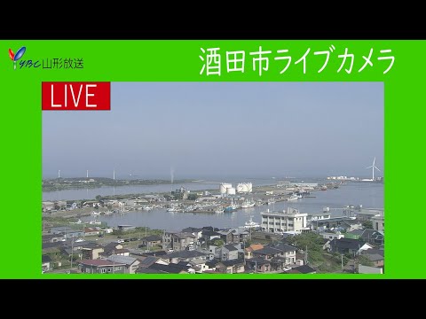 日本山形縣-酒田市區街景(天氣觀測)