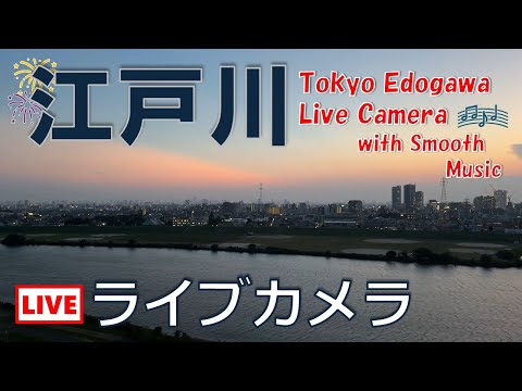 日本千葉縣-市川市,江戸川 向東京晴空塔