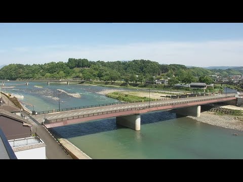 熊本-人吉市大橋(球磨川)老神神社の桜