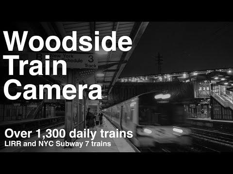 美國-紐約,皇后區,Woodside火車站