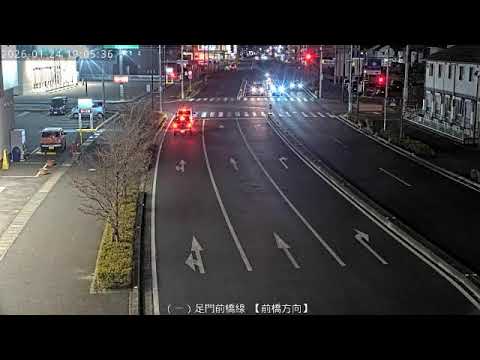 群馬縣-前橋市街景(足門前橋線方向)