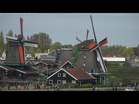 荷蘭-風車村-Houtzaagmolen de Gekroonde Poelenburg🔄