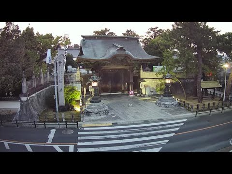 愛知縣-妙嚴寺正門-佛寺